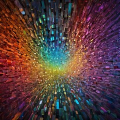 Dynamic modern technology animation background, background of cyber cyberspace technology web futuristic background, worldwide technology concept