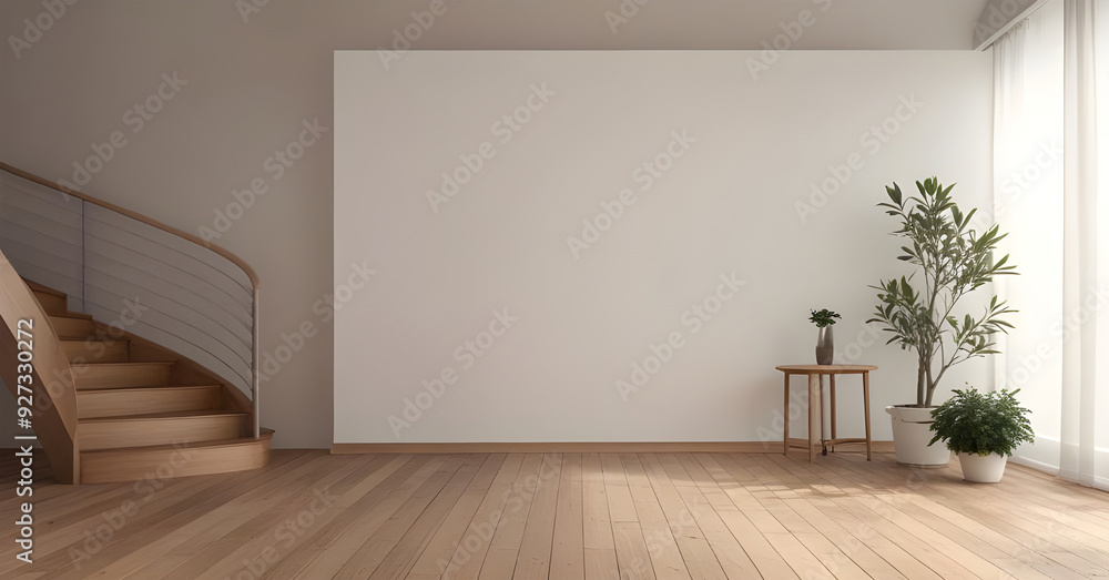empty scene to use in interior designs and mockups Stock Photo | Adobe ...