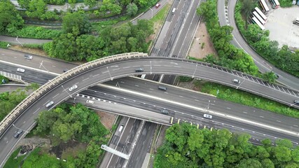 Wall Mural - the Expressway scape at TKO hong kong Aug 17 2024