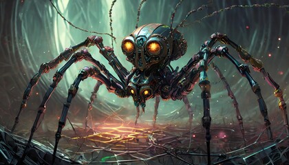 spider on the web