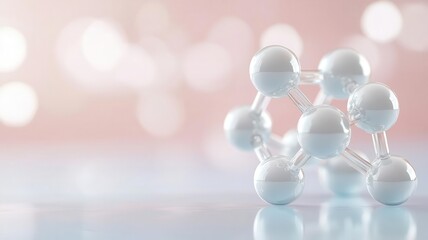 Molecular diagram of calcium hydroxide, chemical substance, structure of an inorganic base