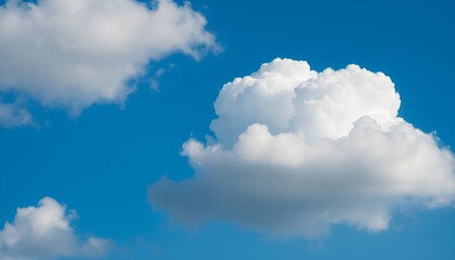 Canvas Print - a scenic blue sky image