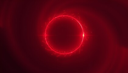 Wall Mural - Vibrant Abstract Circle Design on Transparent Background