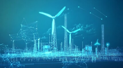 Smart city energy hub with augmented reality power management and AI-optimized distribution 