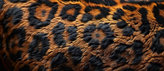 Wall Mural - Close-up of Leopard Fur