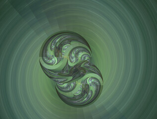 Imaginatory fractal abstract background Image