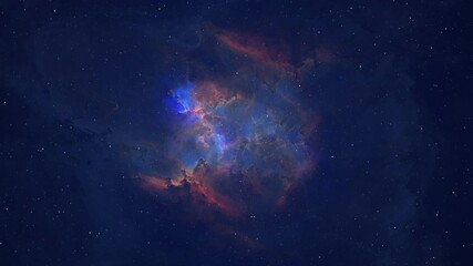 Wall Mural - colorful galaxy cosmos nebula space background