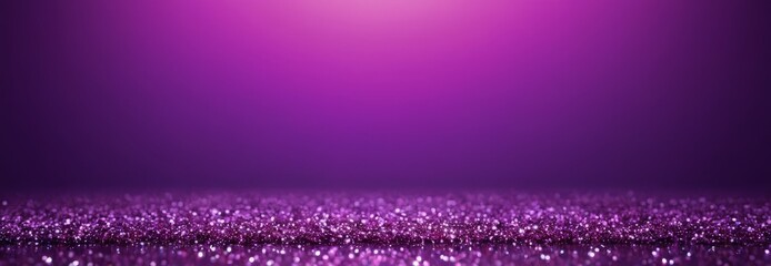 Poster - purple glitter background