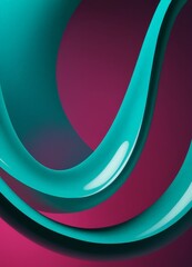 Fototapete - blue and pink abstract background