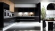 © pkproject - Sleek and Organized Minimalist Kitchen with Modern Appliances and Design