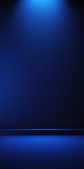 Leinwandbilder - blue stage with spotlights and spotlight