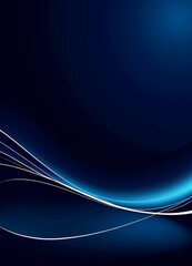 Leinwandbilder - abstract blue background with lines