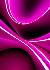 Leinwandbilder - pink and white swirl background