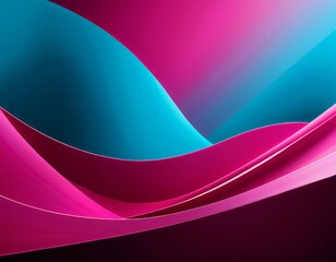 Aufkleber - pink and blue abstract background