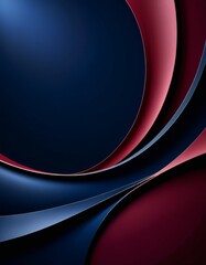 Leinwandbilder - close up cell phone with red and blue design