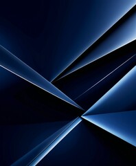 Poster - blue abstract background with diagonal pattern
