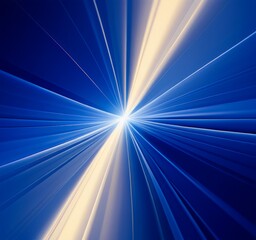 Aufkleber - blue and white background with light streaks