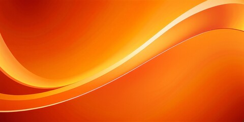 Fototapete - brown and orange background with curved curve