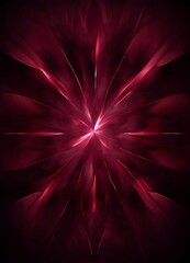 Leinwandbilder - red abstract background with large flower