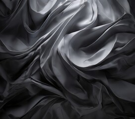 Poster - black and white background with very smooth surface