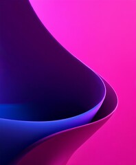 Leinwandbilder - the back pink and blue phone