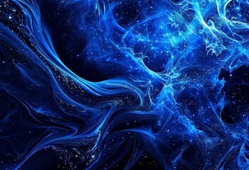 Aufkleber - blue abstract wallpapers