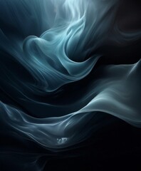 Aufkleber - abstract background with smoke and