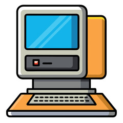 Aufkleber -  Computer for Work, Gaming, and Digital Productivity