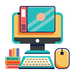 Aufkleber -  Computer for Work, Gaming, and Digital Productivity