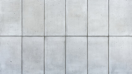 Sticker - Closeup of a plain concrete wall background with smooth texture and subtle variations in light gray tones ideal for minimalist and modern designs 