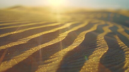 Canvas Print - Wind lines and patterns on the surface