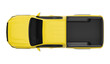© changnam37 - yellow pickup truck top view isolated