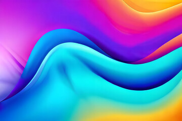 Poster - abstract colorful background