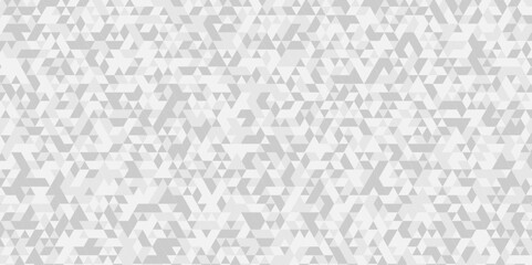 	
Abstract geometric background vector seamless technology gray and white background. Abstract geometric pattern gray Polygon Mosaic triangle, business and corporate background.