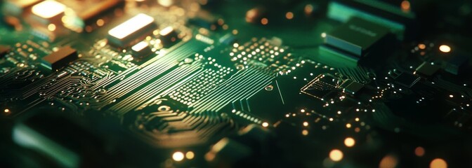 Circuit board composition background 