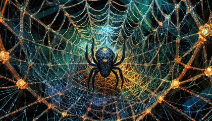 spider on web