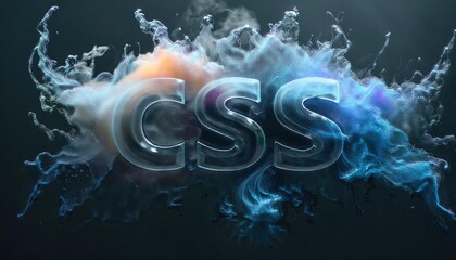 CSS Design with Abstract Colorful Smoke Effects