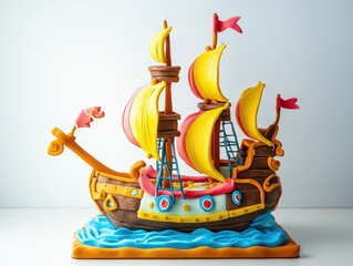 Sticker - sailing ship