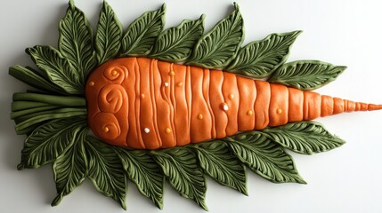 Poster - vegetables on a white background