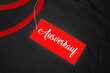 © BreizhAtao - Sale tag written in German