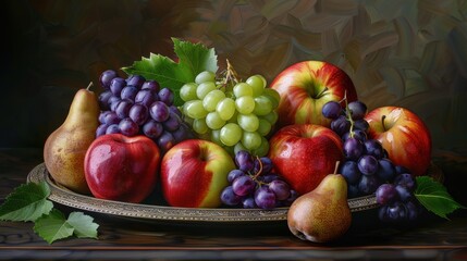 Wall Mural - fruit composition