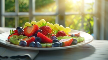 Wall Mural - fruit composition