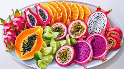 Wall Mural - fruit composition