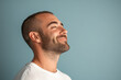 © MagnusCort - A close up of a man's face with his eyes closed