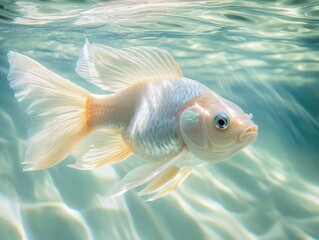 Canvas Print - fish in the aquarium