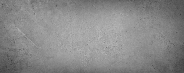 Wall Mural - Grey textured concrete wall background