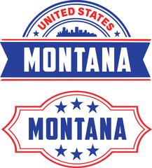 Sticker - Montana Vector Set