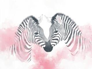 Poster - zebra skin texture