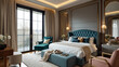 © Yuri - Luxurious Master Suite: A Haven of Elegance and Comfort