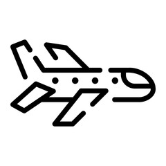 Sticker - airplane